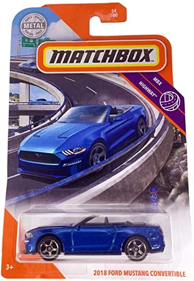 Matchbox 2018 Ford Mustang Convertible